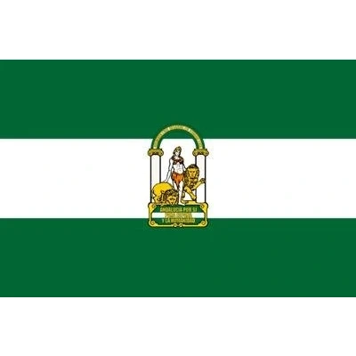 Image of 5ft x 3ft (150 90 cm) Andalusia Spain Spanish 100% Polyester Material Flag