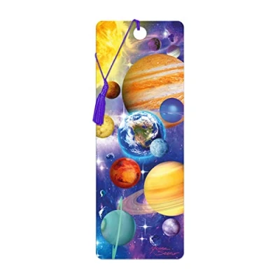 Image of 3D LiveLife Bookmark Space Odyssey from Deluxebase. A with lenticular Artwork Licensed Renowned Artist Michael Searle