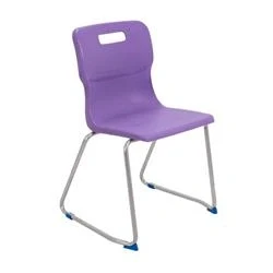 Image of Titan Skid Base Chair Size 6 460mm Seat Height Purple T26 P