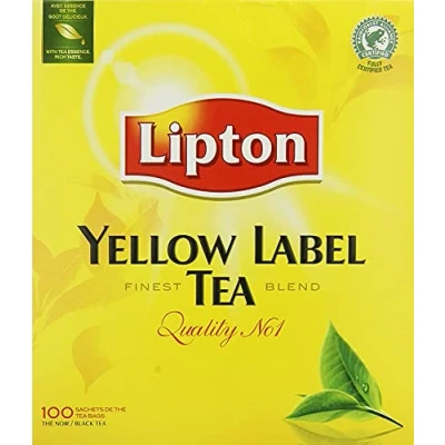 Image of Lipton Yellow Label Tea (Pack of 12 x 100 Bags)