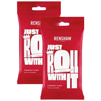 Image of Renshaw White Ready to Roll Icing 500g (Multipack 2X 250g)