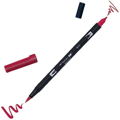 Image of Tombow ABT 815 Dual Brush Pen Cherry