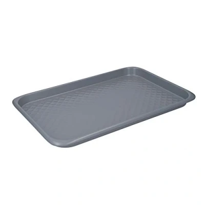 Image of MasterClass Smart Ceramic Baking Tray with Robust Non Stick Coating, Carbon Steel, 40 x 27cm Large Stackable Cookie Sheet