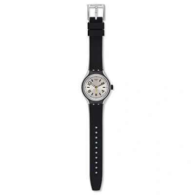 Image of Swatch Unisex Analogue Quartz Watch with Silicone Strap YES4010