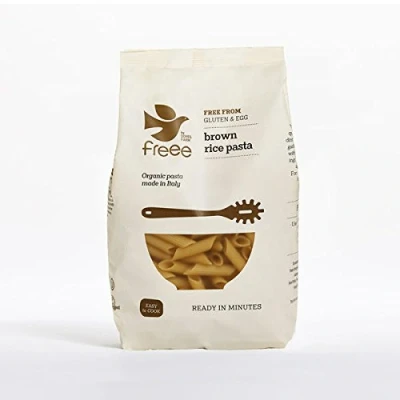 Image of Doves Farm Organic Brown Rice Penne Pasta 4 x 500g