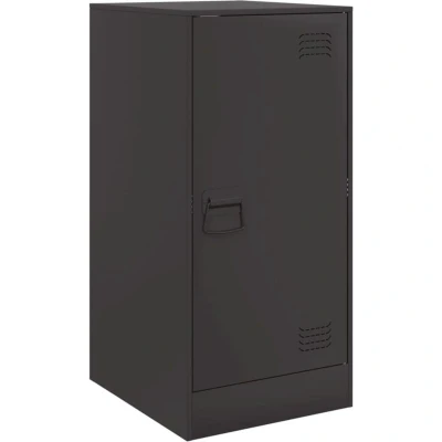 Image of vidaXL Sideboard Black 34.5x39x73 cm Steel