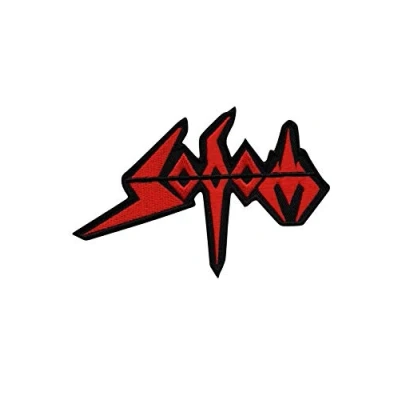 Image of Sodom Red Patch Badge Embroidered Iron on Applique Souvenir Accessory