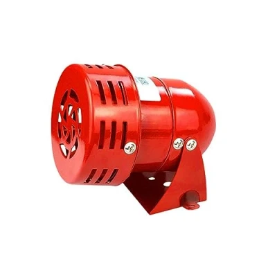 Image of Alarm Siren 220V, 120 dB Motor Driven Alarm, Red Siren, Metal Horn Industry Boat (1)