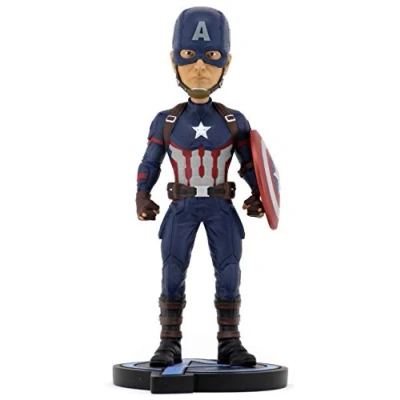 Image of § Marvel Avengers Endgame Head Knocker Captain America 20cm
