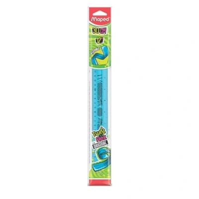 Image of Maped Twist&#039;N Flex Ruler 12 Inch / 30cm, Assorted Colors (279010)