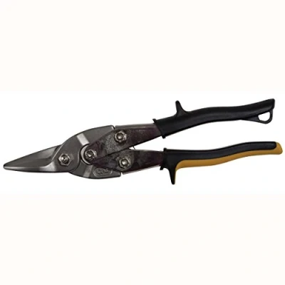 Image of BESSEY D16S Straight Cut Aviation Snip, High Grade Steel Cutting Precision Metal Tool, up to HRC59, Micro serrations for Slip Proof