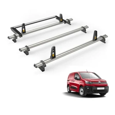 Image of Van Guard ULTI Bar 3 Roof Rack and Rear Ladder Roller for Citroen Berlingo (2018 on) [M]