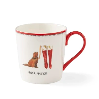 Image of Spode KIT KEMP Doodle Mug Sole Mates