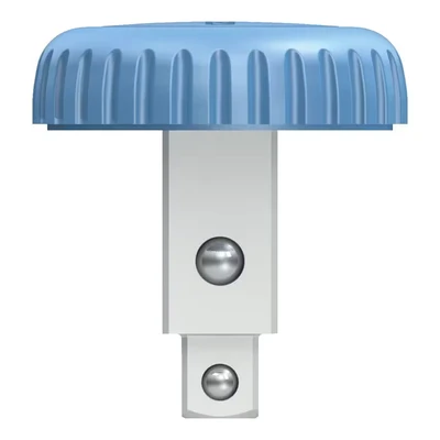 Image of GEDORE Push through square, Drive 3/8&quot;, socket 1/4&quot;, Max. 62 Nm, Torcofix mushroom head, Ball lock, 4549 87