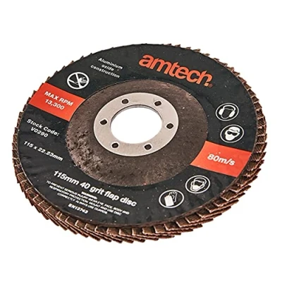 Image of Amtech V0290 115mm 40 grit Flap disc