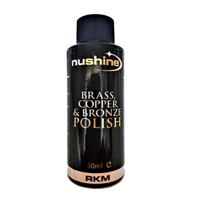 Image of Nushine Brass, Copper &amp; Bronze Polish 50ml Ecofriendly, Solvent free contains anti tarnish agent to delay future