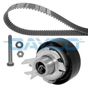 Image of 030198119A, 6K0198001A Timing belt kit DAYCO KTB255 VOLKSWAGEN: GOLF 3, Lupo / 3L, Polo III Hatchback, SEAT: Ibiza 2, Arosa