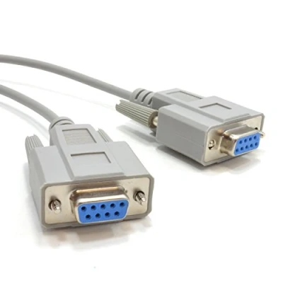 Image of kenable Serial RS232 Null Modem Cable DB9F to F 10m [10 metres]