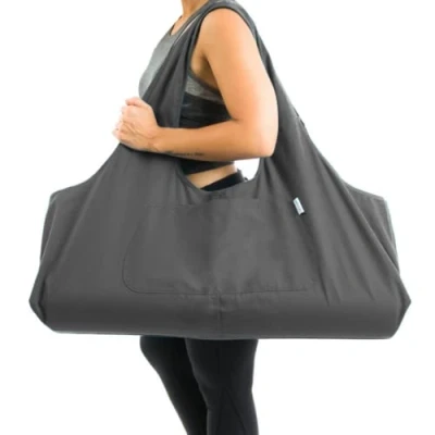 Image of Yogiii Large Yoga Mat Bag The Original YogiiiTotePRO Carrier with Side Pocket for and Blocks