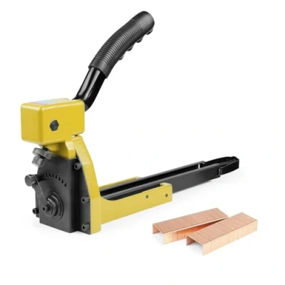 Image of HB3518 Manual Carton Closing Stapler, 16 Gauge, 34.7mm Crown, 18mm Length Staples, Corrugated Staple Gun for Cartons Folding Boxes