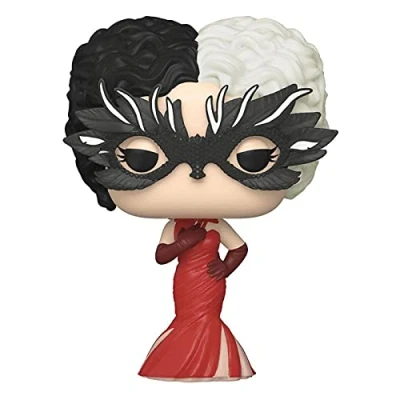 Image of Funko POP! Disney: Cruella De Vil In Red Gown Collectable Vinyl Figure Gift Idea Official Merchandise Toys for Kids &amp; Adults Movies Fans Model Collectors