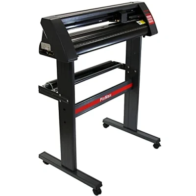 Image of Vinyl Cutter Plotter 28&quot; LED Guide Light with SignCut Pro Software Subscription Windows Mac Compatible Sign Label Sticker Making Machine Optical Eye Laser Stand Free Cover