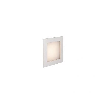 Image of SLV Frame 230V Basic/Internal Illumination, LED, recessed Wall Light, Ceiling spot / 2700K 3.1W 140lm Grey, Aluminium, 3.1 W