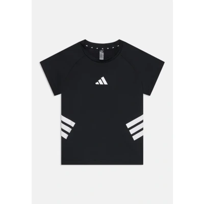 Image of adidas Girl&#039;s All Sports NXT T Shirt, Black/White, 7 8 Years