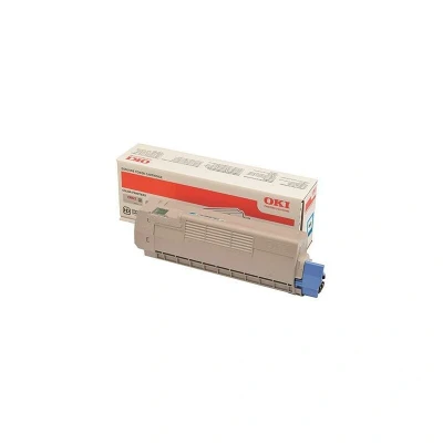 Image of OKI 46507507 Toner Cartridge, Black/Cyan
