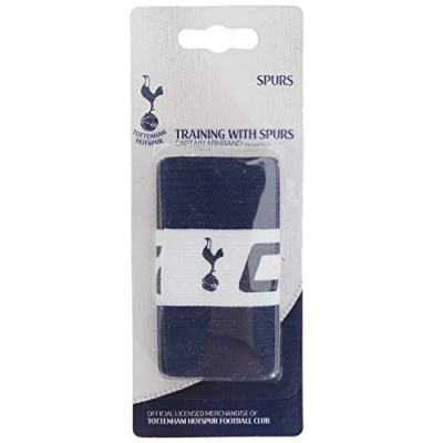 Image of Club Licensed Tottenham Captains Armband Navy/White One Size