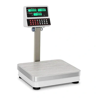 Image of Steinberg Systems Digital Weighing Scale With Raised LCD Display 7 Memory Slots 100kg/10g SBS PW 100/10 (ABS Plastic, Aluminium, Stainless Steel, Platform 30x35cm)