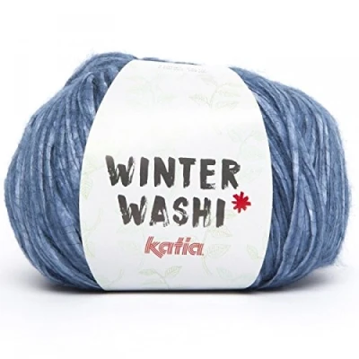 Image of Katia Winter Washi Farbe: Jeans/Azulina (210) 100 g/Approximately 150 m.