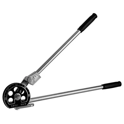 Image of Tube Bender Tool 5/8&#039;&#039; (16mm) 180 Degree Manual Tubing Heavy Duty Pipe for Brass Aluminum Stainless Steel