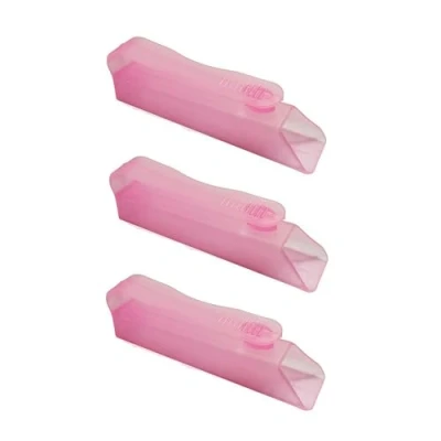 Image of Pill Popper/Pill Remover Lightweight Tablet Dispenser Puncher for Tablets Blister Packs, Ideal Limited Dexterity (Pack of 3, Pink)