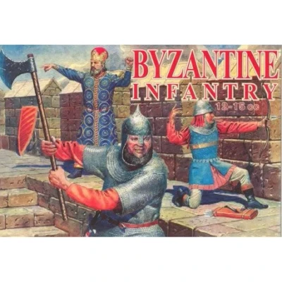 Image of Orion Plastic Model Figures Byzantine Infantry, XII XV Century 1/72 72027