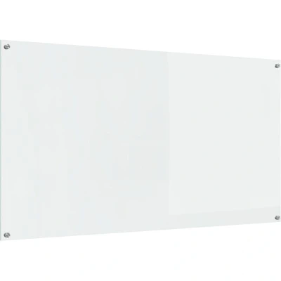 Image of vidaXL Kitchen Backsplash Clear Tempered Glass 110x60x0.6 cm