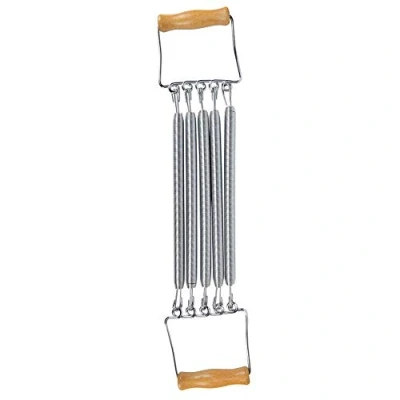 Image of Fitness Chest Developer Expander, 5 Spring Expander Pull Exerciser Muscle Strength Removable Sports Arm for Man
