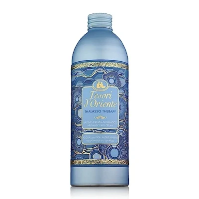 Image of Tesori d&#039;Oriente Thalasso Therapy Bath Cream, Body Wash with Fiji Water Extract and Seaweed, Cleanses The Skin Gives Freshness Hydration, 500 ml