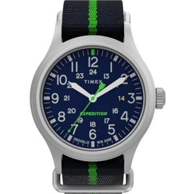 Image of Timex Men&#039;s Analogue Quartz Watch with Fabric Strap TW2V23000