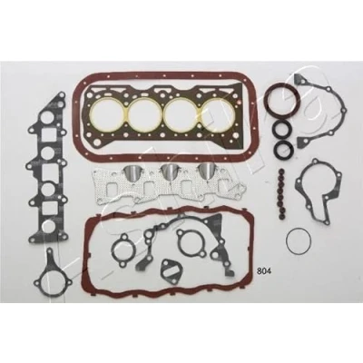 Image of 1110083814000, 1110083815000, 1110083817000, 1110083819000, 1140083816 Full Gasket Set, engine ASHIKA 49 08 804 SUZUKI: SWIFT 3