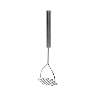Image of Genware NEV 1760 Potato Masher, 14&quot;, 355 mm, Stainless Steel