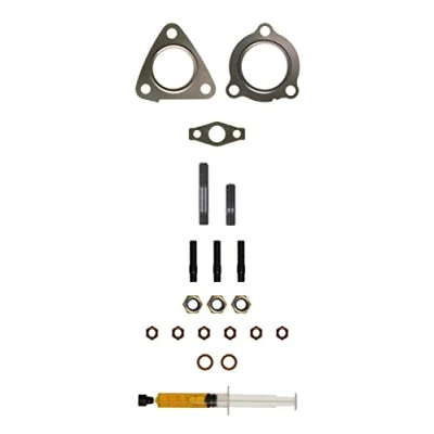 Image of 2823127410 Mounting Kit, charger AJUSA JTC11474 with studs, syringe oil gaskets/seals KIA: cee‘d I Estate, HYUNDAI: i30 Hatchback
