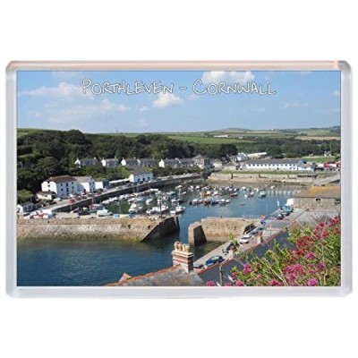 Image of Porthleven Cornrwall Jumbo Fridge Magnet Gift/Souvenir/Present