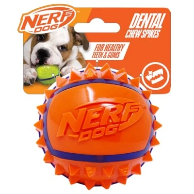 Image of Nerf Dog Two Tone TPR Spike Ball, Large
