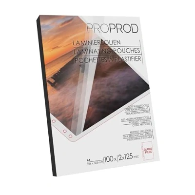Image of ProProd Laminating pouches A4 Filex , 2x125mic Glossy (Pack of 100)