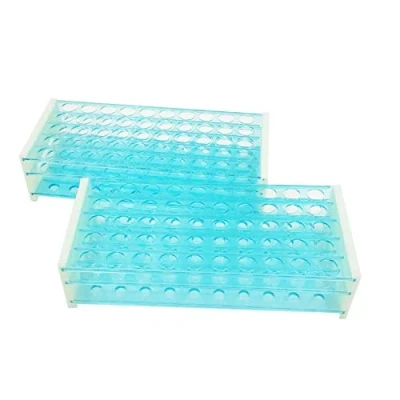 Image of 2pcs 50 Positions Plastic Test Tube Stand Bracket Rack, Detachable centrifuge Rack Aperture 16mm