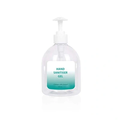 Image of Biofree Hand Sanitiser Gel Pump Bottle, Alcohol Made in Britain, Refillable Sanitiser, 500ml