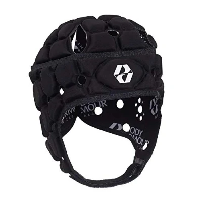 Image of Body Armour Ventilator Headgaurd (Black, Medium Adult)