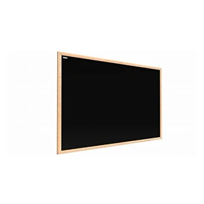 Image of ALLboards Magnetic Chalkboard with Wooden Frame 80x50cm, Chalk