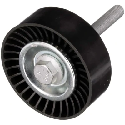 Image of 1J0145276, 6QD145276 Idler Pulley GATES FleetRunner Micro V Kit T38054 VOLKSWAGEN: GOLF 5, Polo Hatchback, 6, AUDI: A3 Sportback